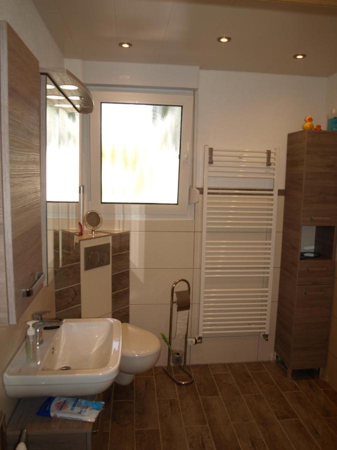Ferienwohnung Wiesengrund Hahnstatten Esterno foto